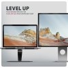AXAGON STND-LQB Podstawka do laptopów aluminiowa 10-17,3 cala regulowane kąty nachylenia, Czarna